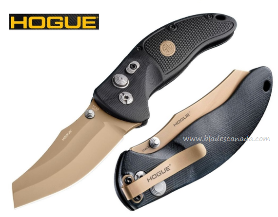 Hogue SIG EX-04 Emperor Scorpion Folding Knife, 154CM Wharncliffe, G10 Black, 36460